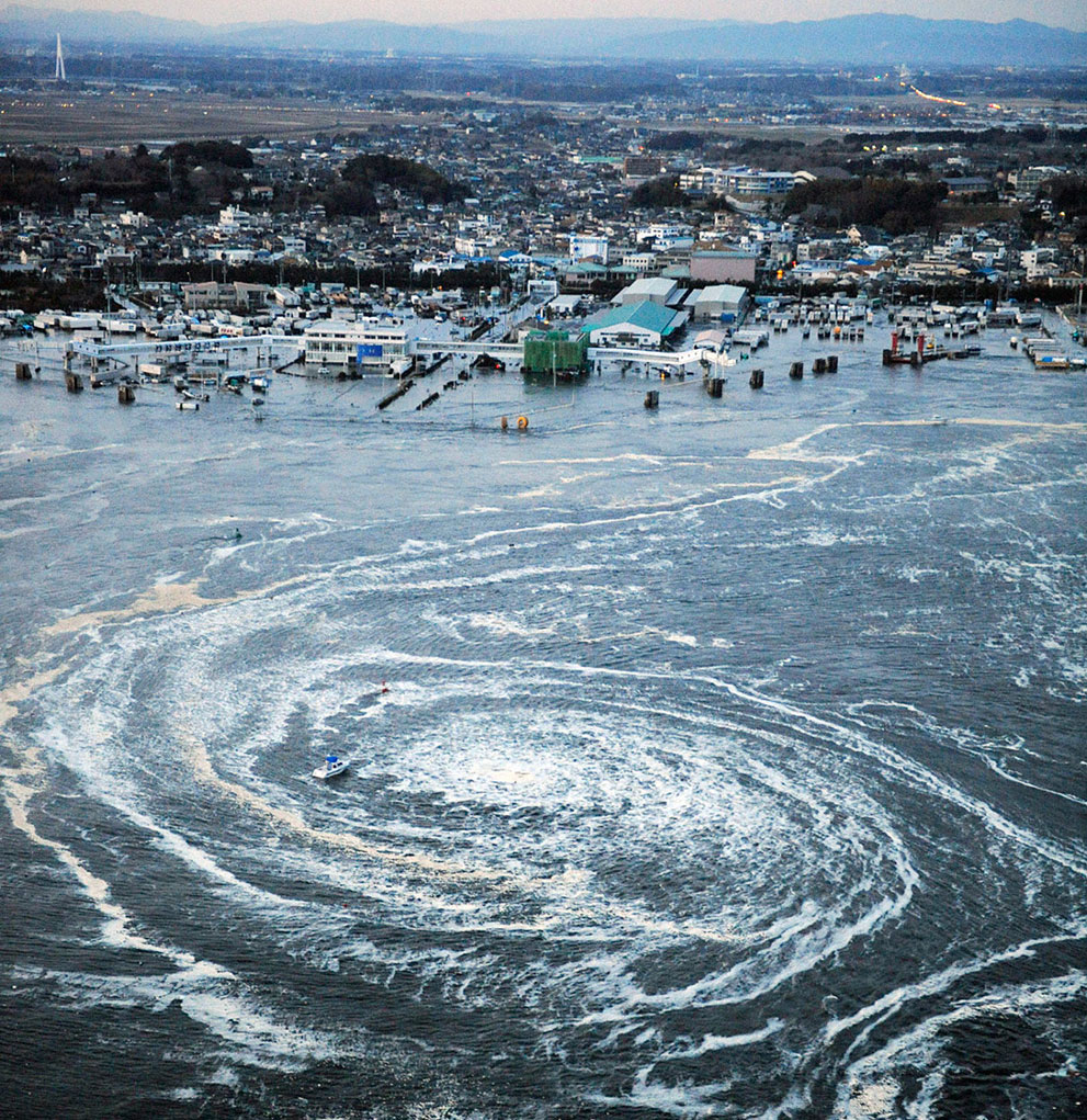 Large earthquake strikes off Fukushima in Japan