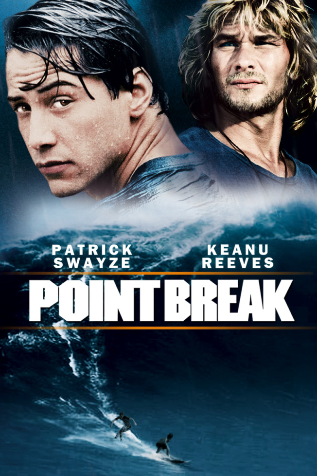 La bagarre entre surfeurs du film Point Break