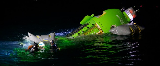 James Cameron touche le fond de l’Océan à bord du Deepsea Challenger